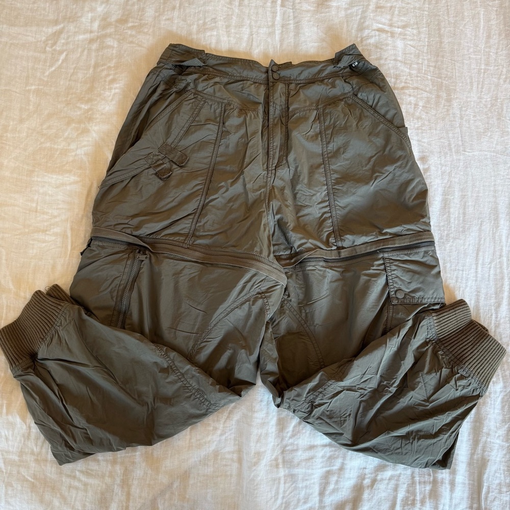 Free People Take Off Packable Olive Cargo Pants